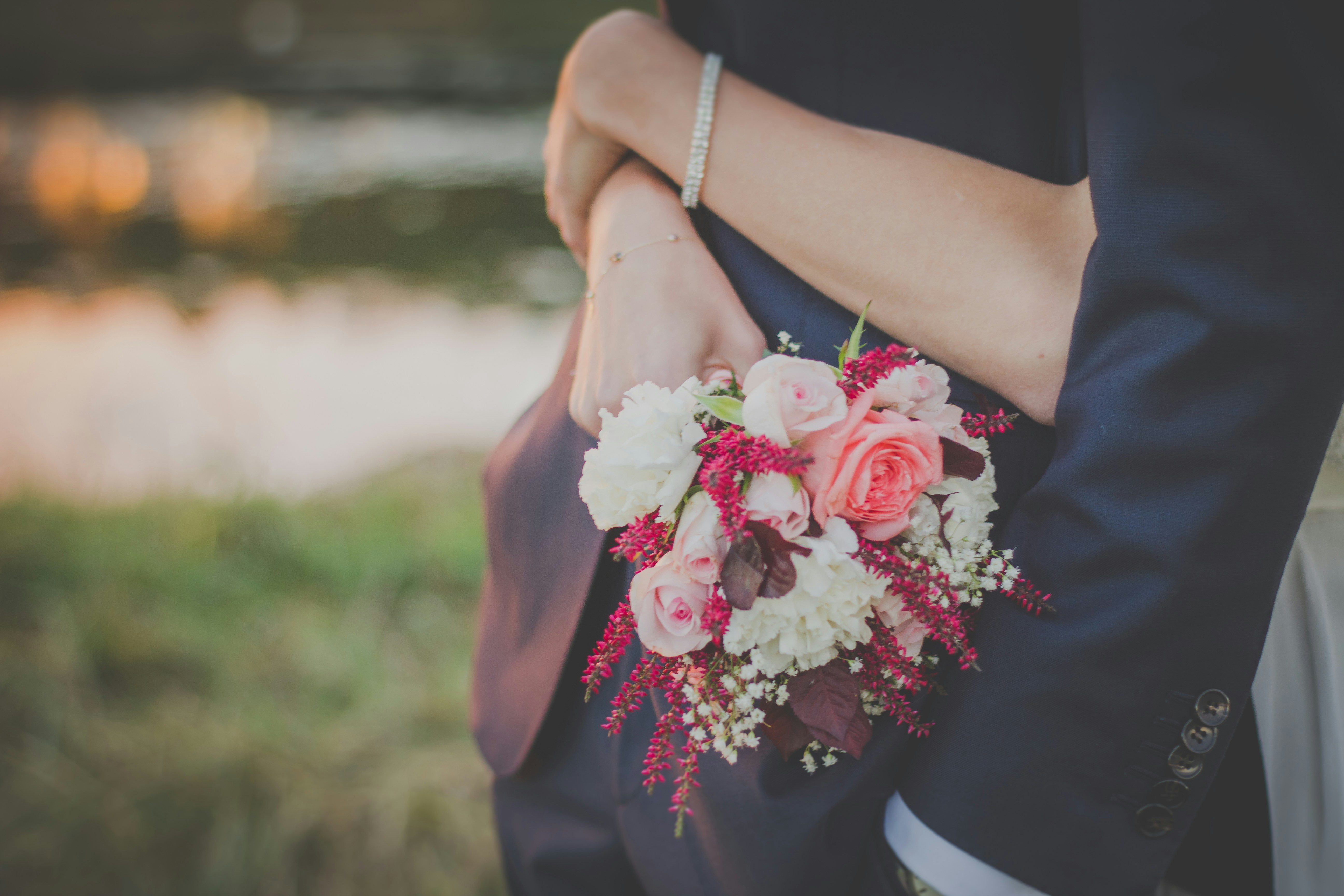 Bouquet of red roses